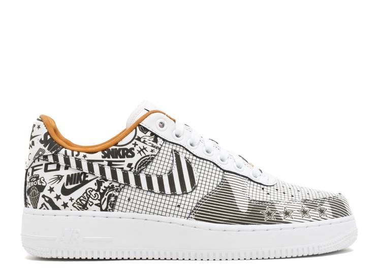 Кроссовки Nike AIR FORCE 1 PRM NYC 'NIKE SOHO', разноцветный