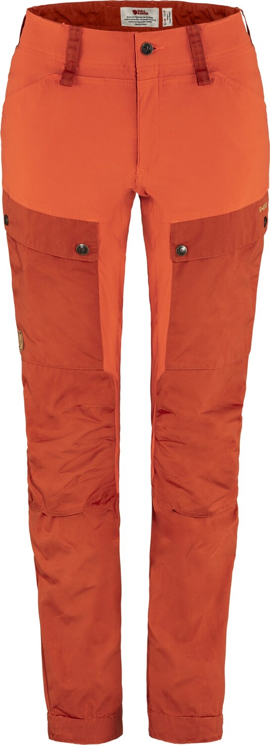 

Брюки Keb — женские — изогнутый крой Fjallraven, красный