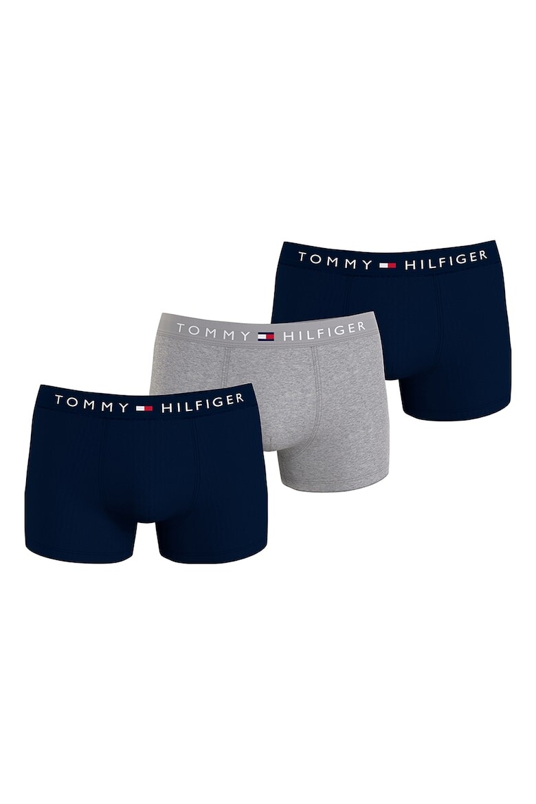 

Боксеры с хлопком, 3 пары Tommy Hilfiger, серый