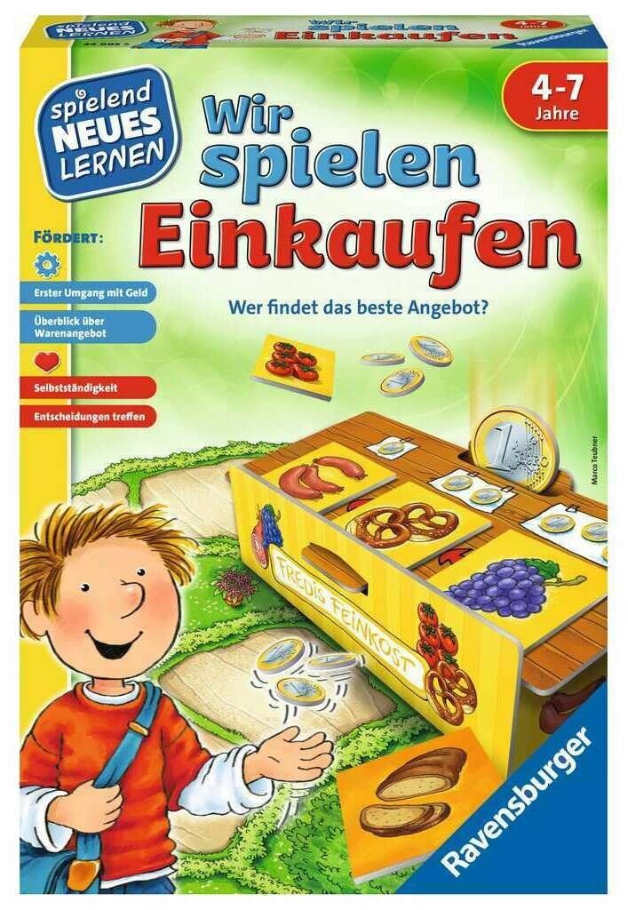 

Настольная игра WIR SPIELEN EINKAUFEN Ravensburger, цвет mehrfarbig