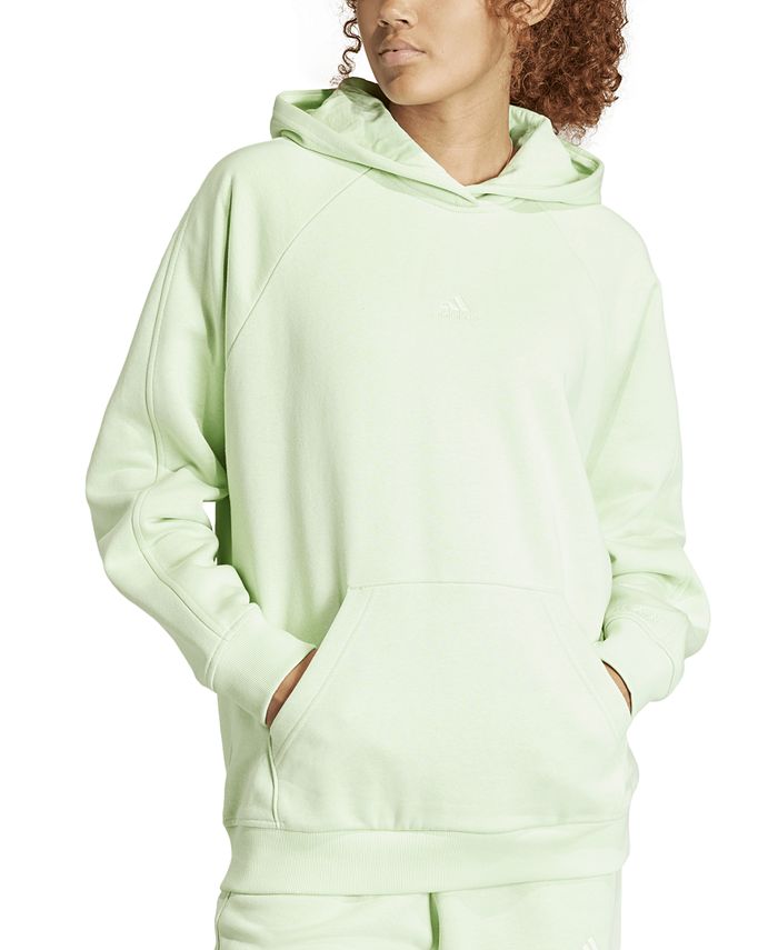 цена Женская флисовая толстовка бойфренда ALL SZN adidas, зеленый