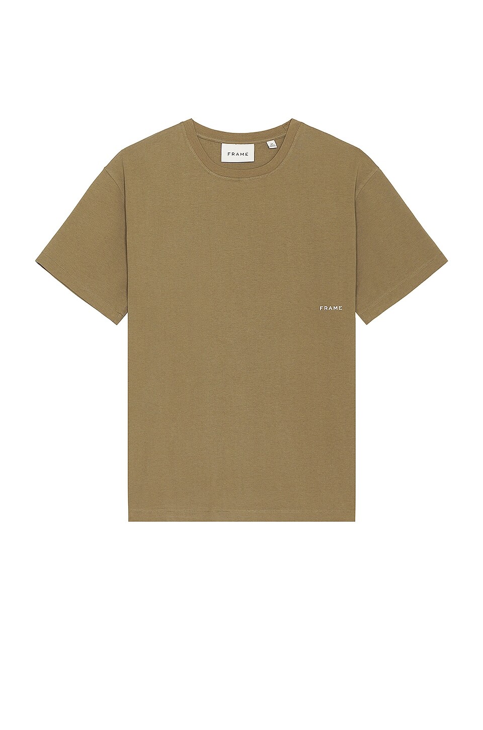 

Футболка FRAME Relaxed Vintage, цвет Washed Khaki Green