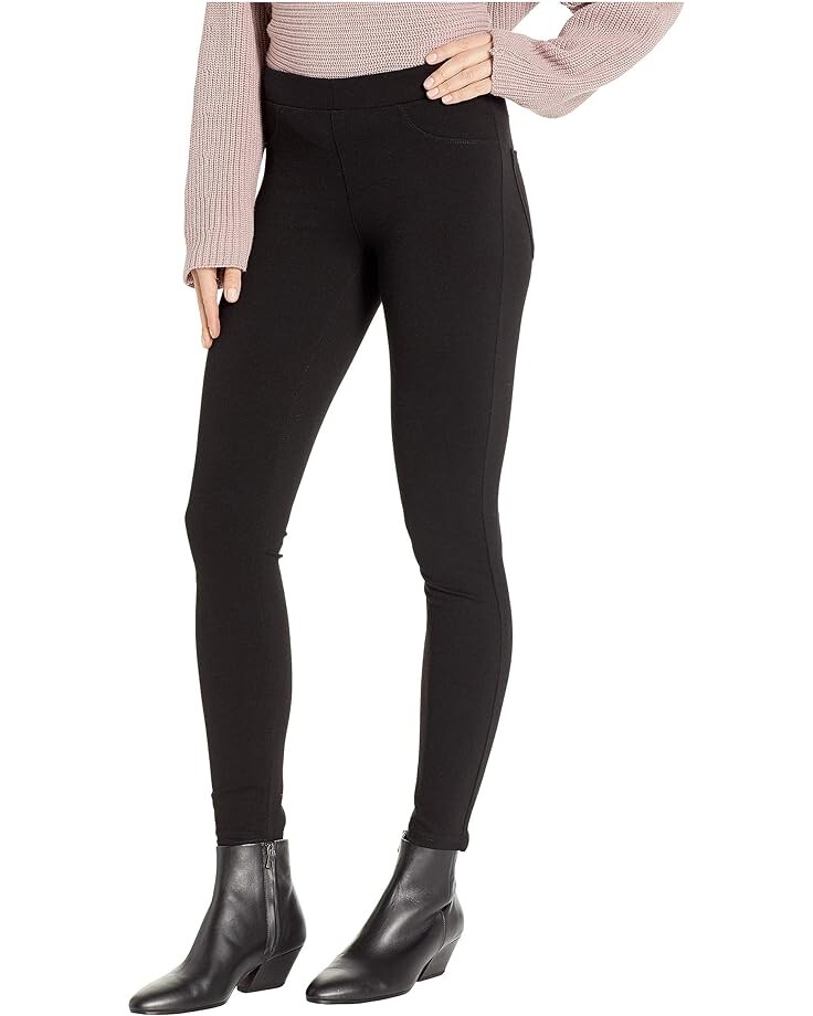 

Брюки Blank NYC The Mercer Ponte Basic Skinny in Caviar, цвет Caviar