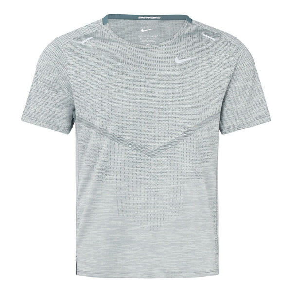 

Футболка dri fit спортивные тренировочные быстросохнущие с коротким рукавом Nike, серый