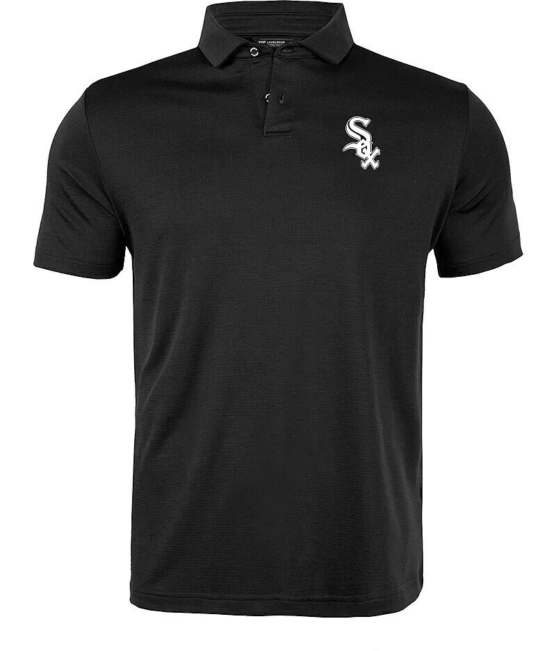 

Мужская футболка-поло Levelwear Chicago White Sox черного цвета Duval