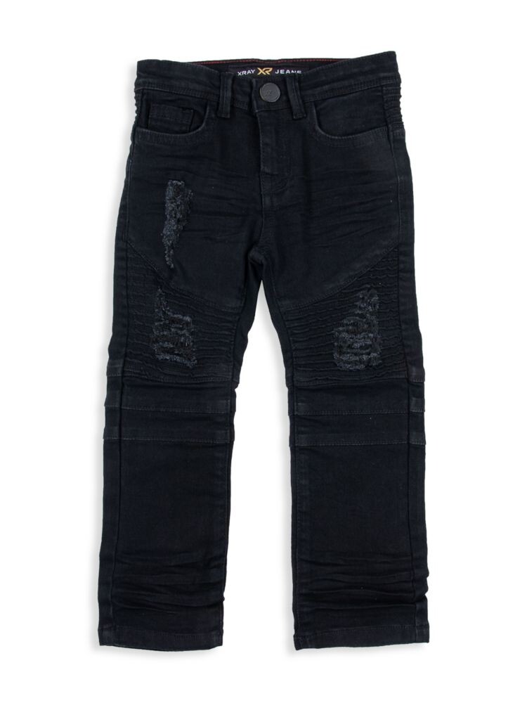 

Потертые джинсы скинни для мальчиков X Ray, цвет Black Wash