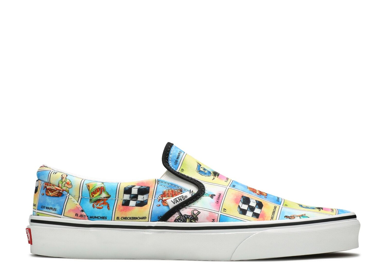 

Кроссовки Vans Classic Slip-On 'Los Vans', разноцветный
