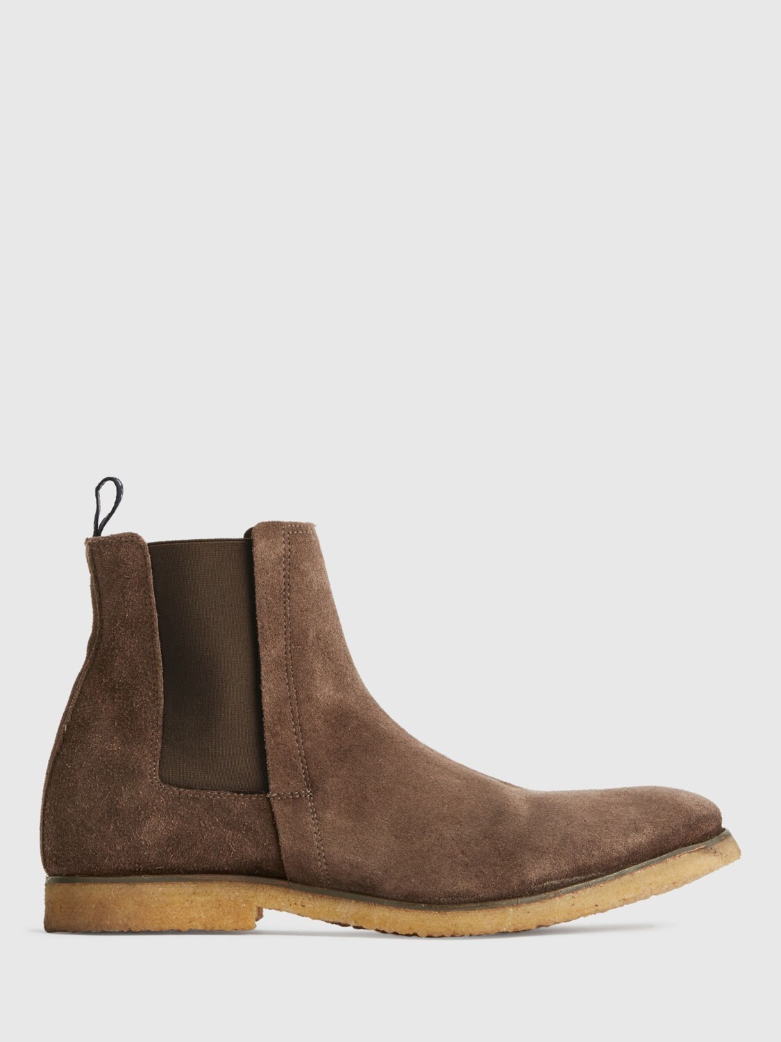 

Замшевые ботинки челси AllSaints Rhett, темно-серый