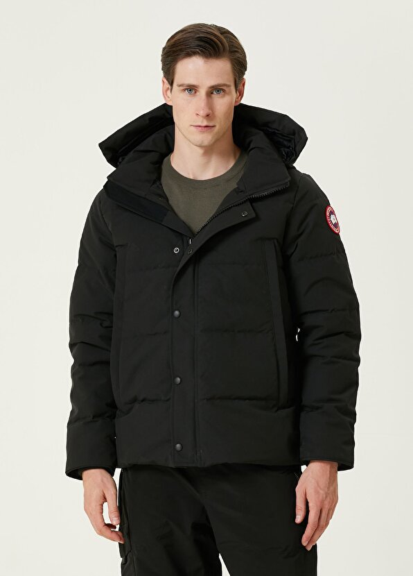 

Черная куртка с капюшоном wyndham Canada Goose, Черный