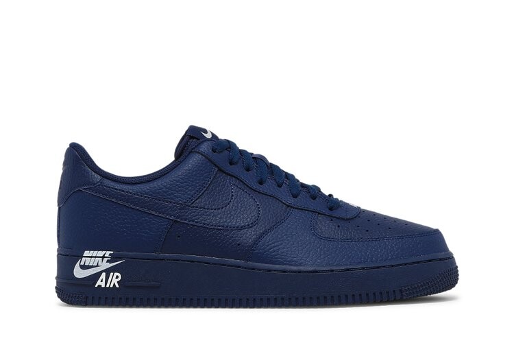 

Кроссовки Nike Air Force 1 Low '07 Leather 'Emblem Pack', синий