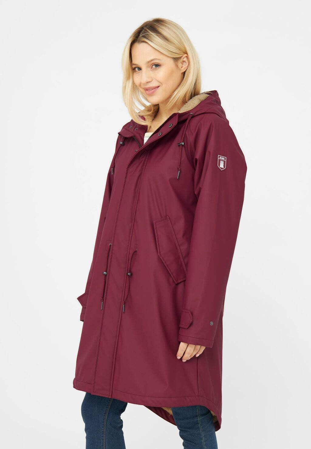 

Дождевик/водоотталкивающая куртка FRIESE-TIDAHOLM Derbe, цвет tibetan red caramel