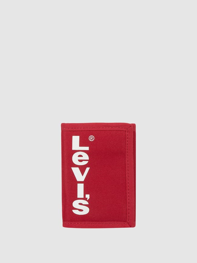 

Кошелек с логотипом Levi's, красный