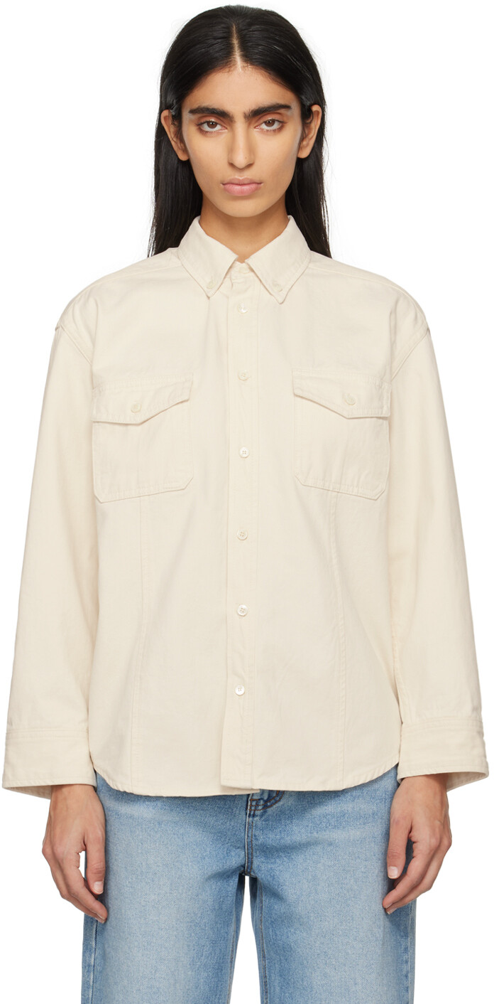 

Классическая джинсовая рубашка Off-White Dunst
