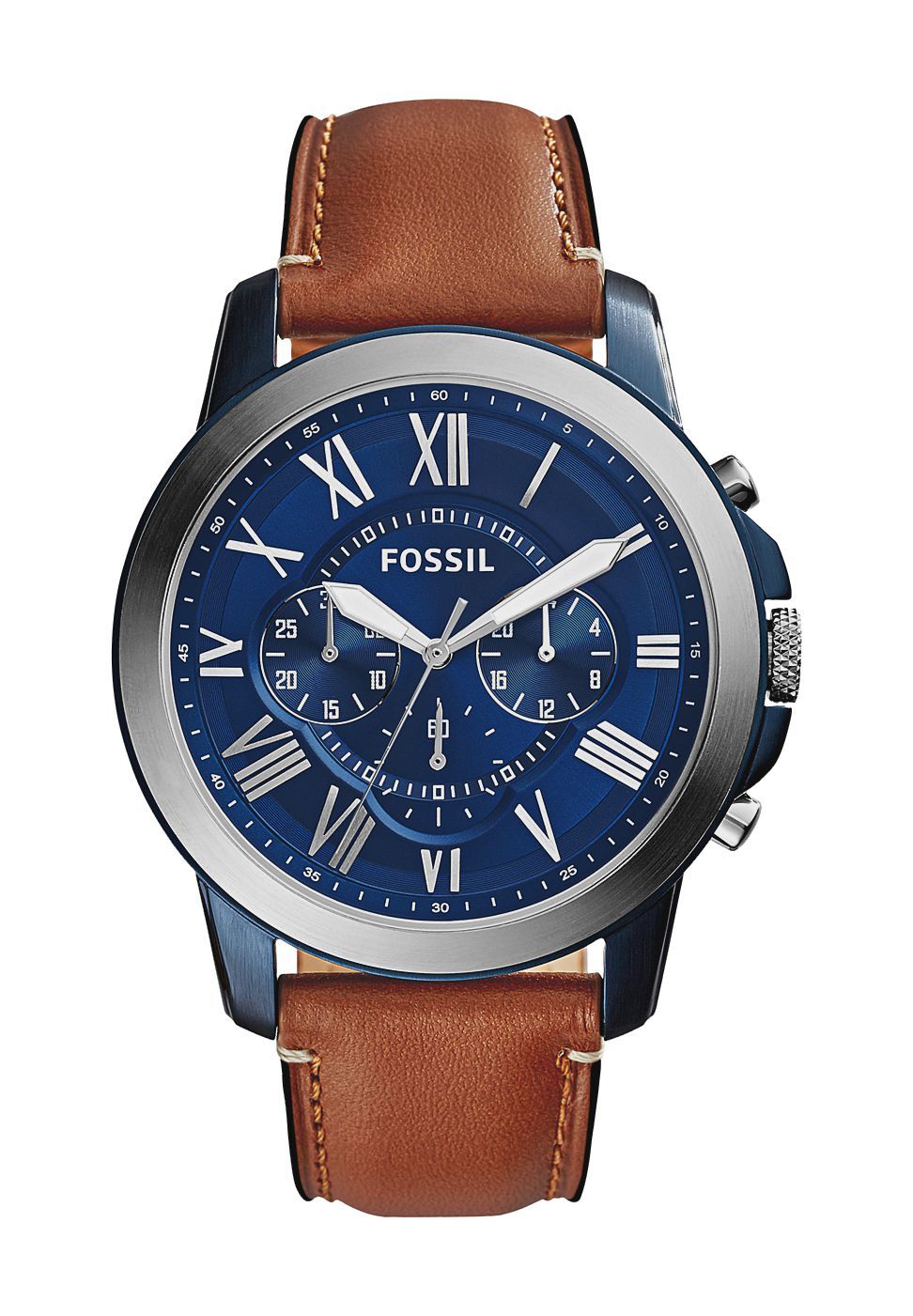 

Мужской хронограф Гранта FS5151 FOSSIL, цвет Blau Braun