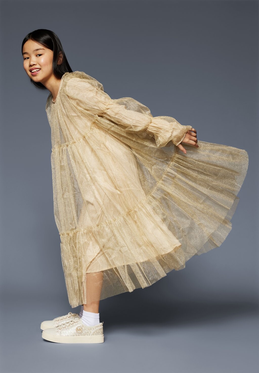 

Элегантное платье Drew Ballerina Skirt MarMar Copenhagen, золото