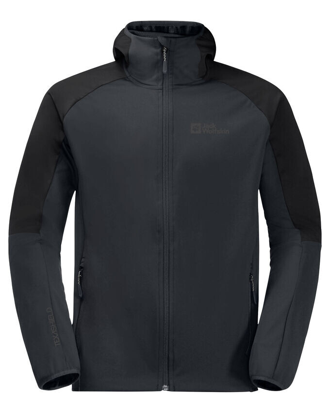 

Куртка софтшелл feldberg hoody m Jack Wolfskin, серый