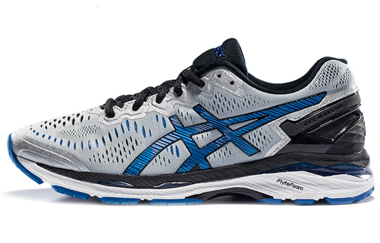 

Кроссовки мужские Gel-Kayano 23 с низким верхом, серебристо-синие Asics