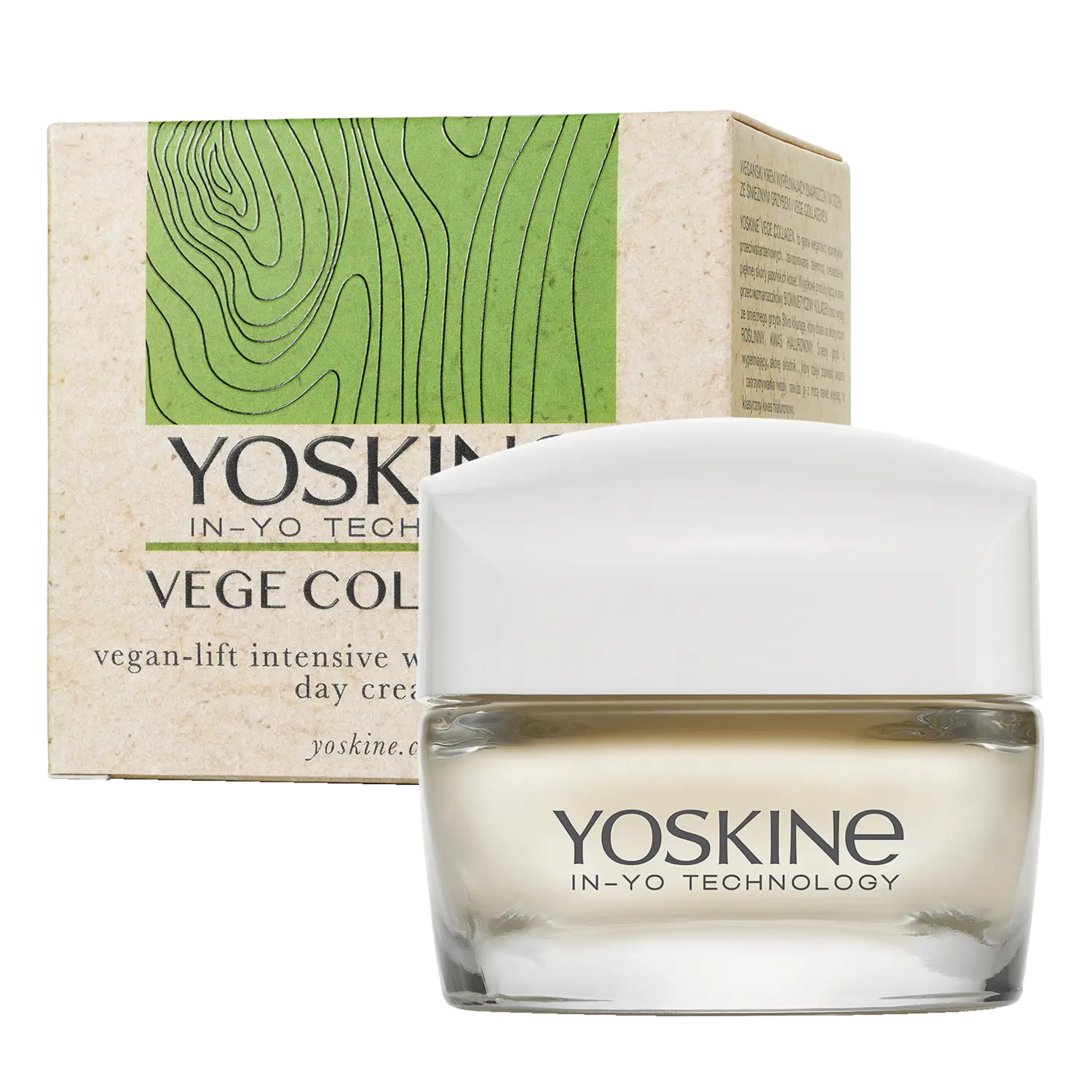 

Дневной крем для заполнения морщин на лице Yoskine Vege Collagen, 50 мл