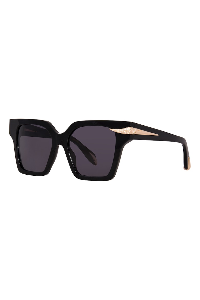Солнцезащитные очки-бабочки Roberto Cavalli, черный солнцезащитные очки roberto cavalli золотой