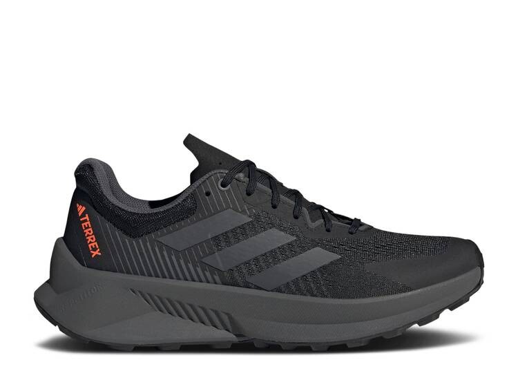 

Кроссовки Adidas TERREX SOULSTRIDE FLOW 'BLACK IMPACT ORANGE', черный