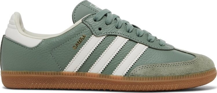 

Кроссовки Wmns Samba OG 'Silver Green Gum', зеленый