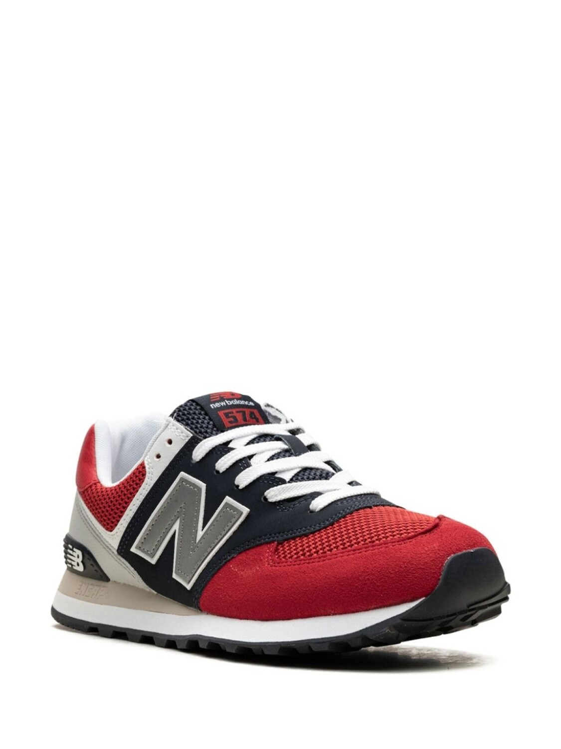 

New Balance кроссовки 574 Pebbled Sport "Team Red", красный