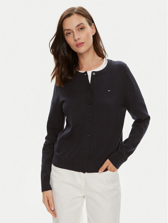 

Кардиган стандартного кроя Tommy Hilfiger, синий