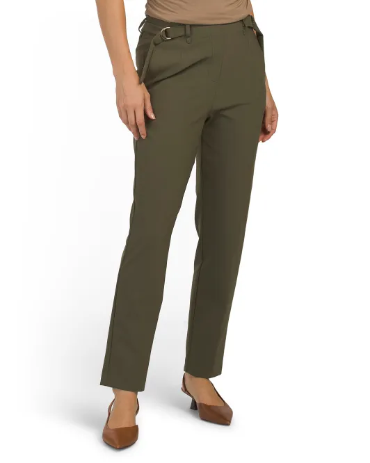 

Брюки без шнурков Pintuck 28 Rachel Zoe, цвет Dusty Olive