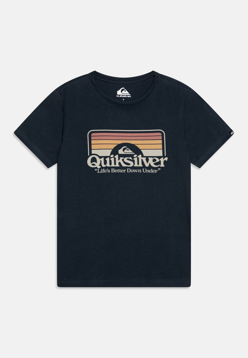 

Футболка с принтом STEP INSIDE YOUTH Quiksilver, цвет dark navy