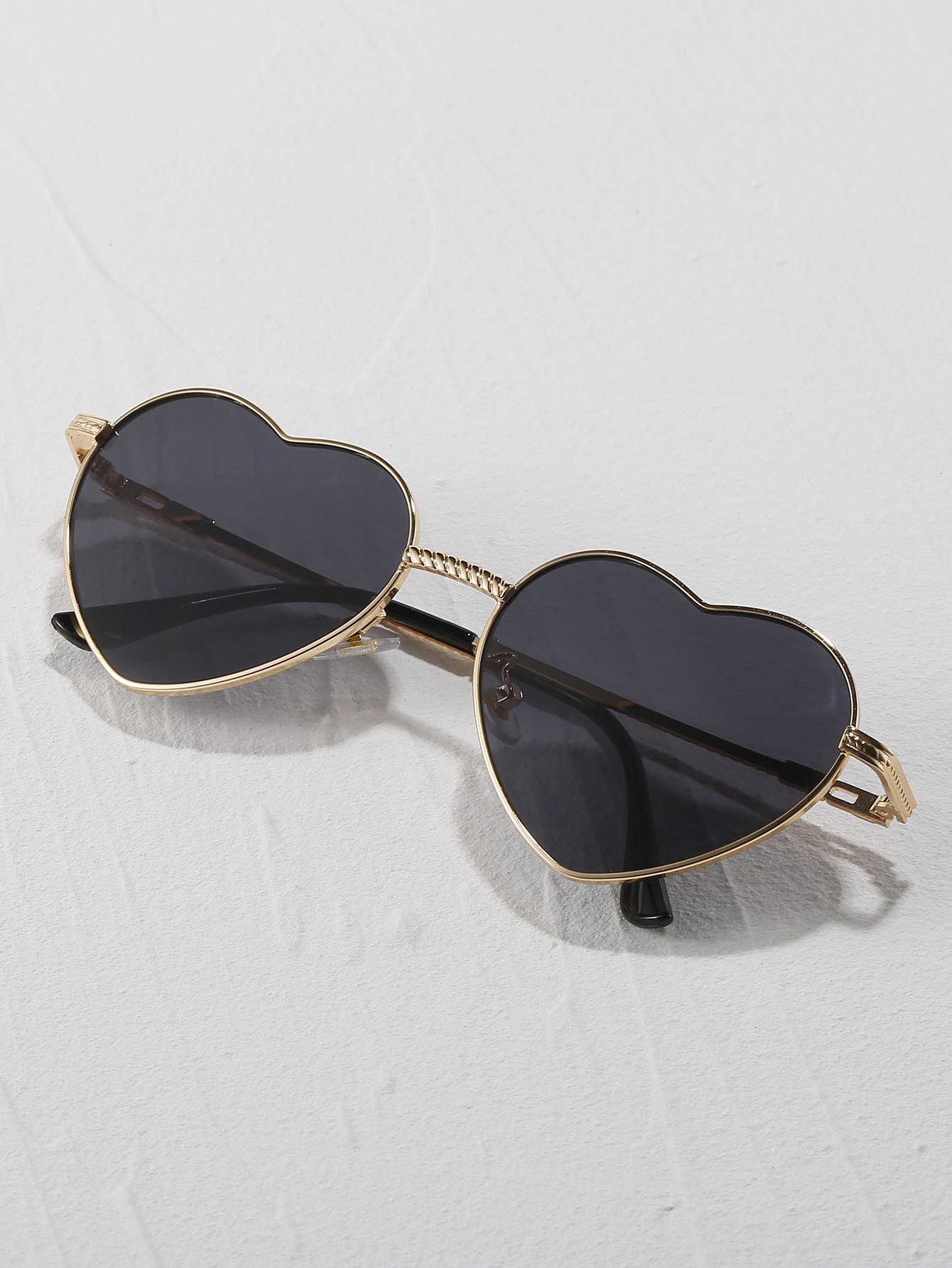 Модные очки в форме сердца 20 шт 38 мм модные металлические пряжки в форме сердца