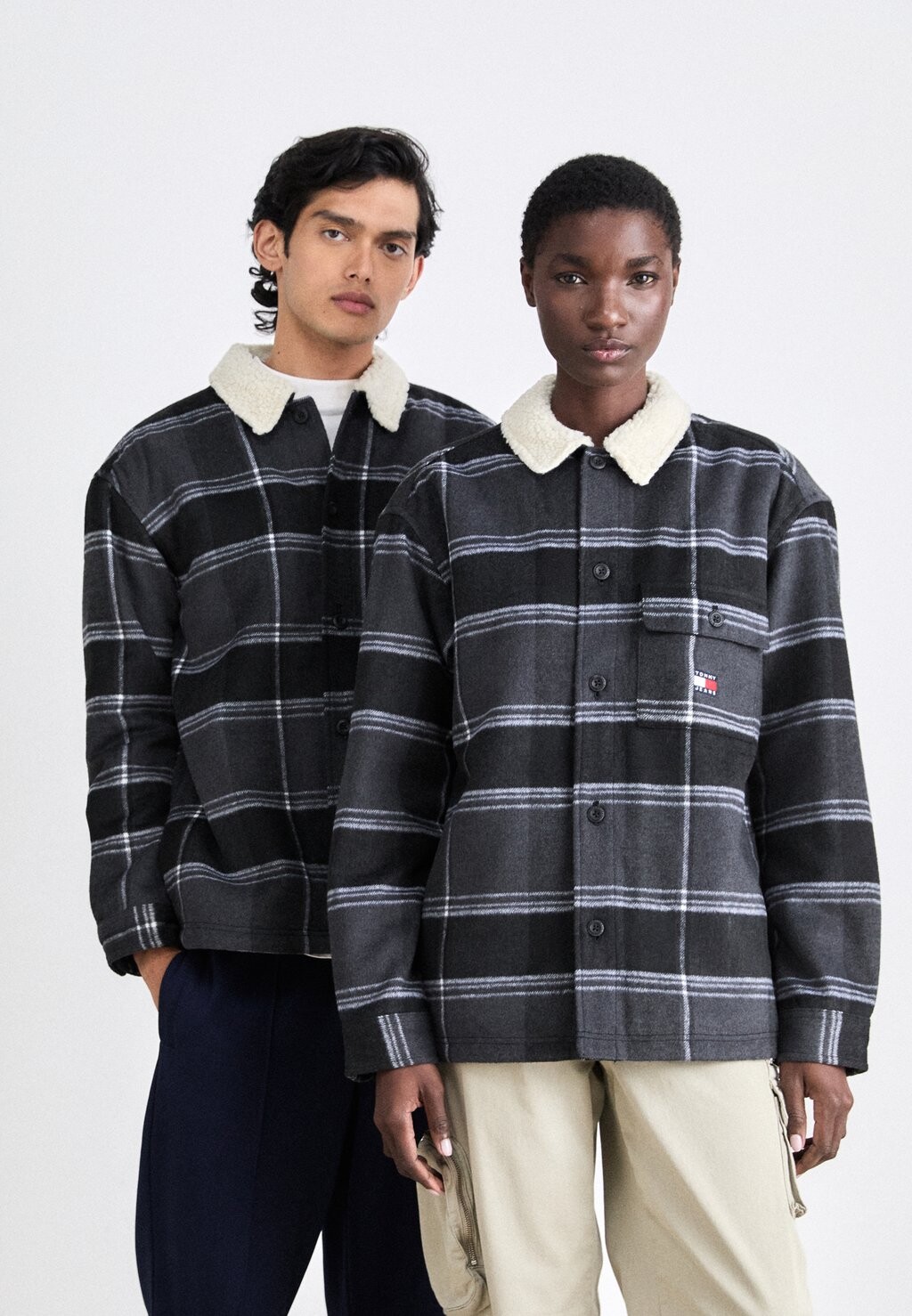 

Легкая куртка CHECK Tommy Hilfiger, черный