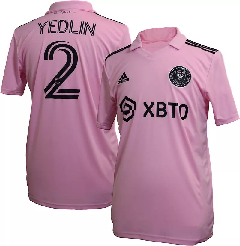 

Adidas Inter Miami CF '22-'23 DeAndre Yedlin #2 Вторичная реплика Джерси