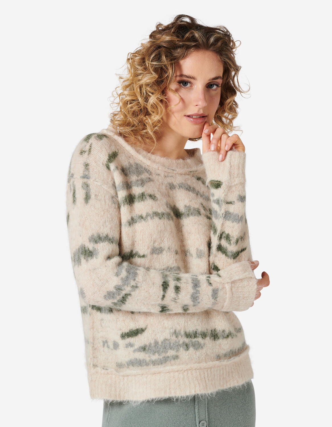 

Свитер Eve in Paradise Strick Carolin, цвет Batik Stripes