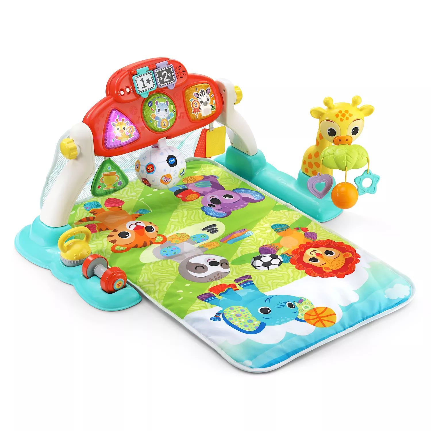 Интерактивная детская игрушка Kick & Score Playgym VT International цена и фото