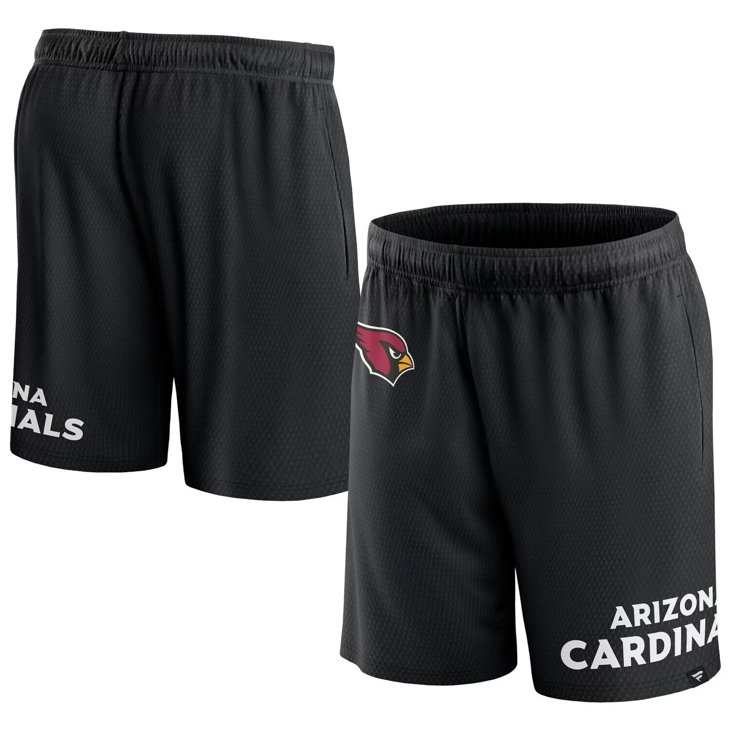 Мужские фирменные черные клинчерные шорты Arizona Cardinals Fanatics