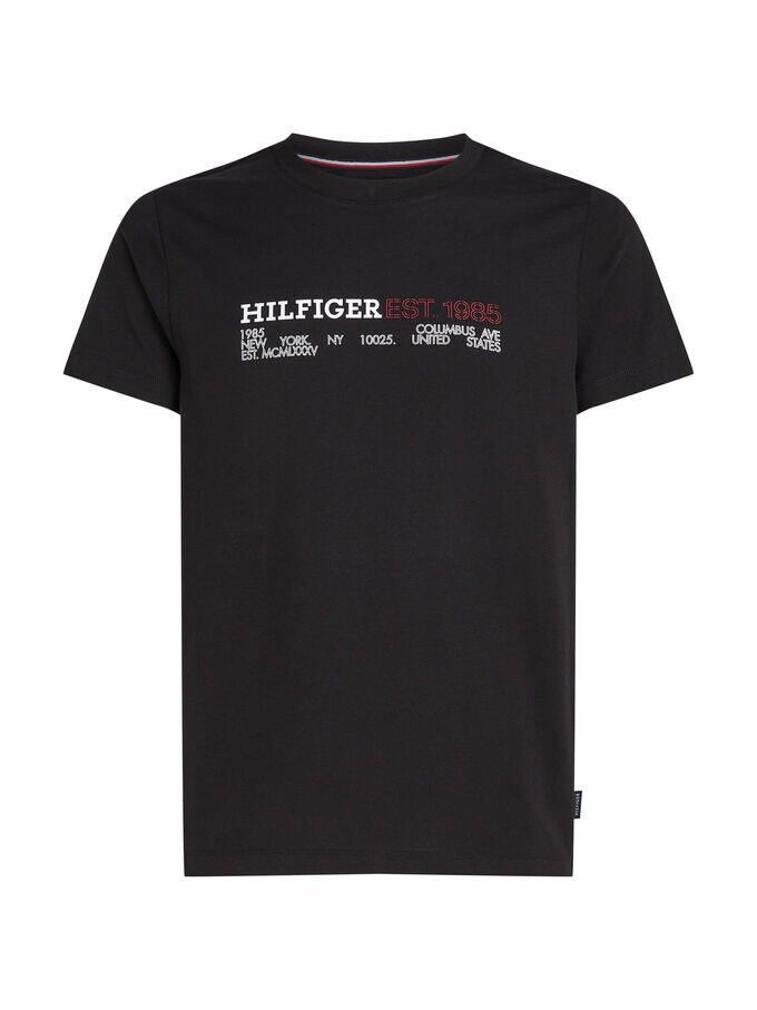 

Футболка с принтом Tommy Hilfiger, черный