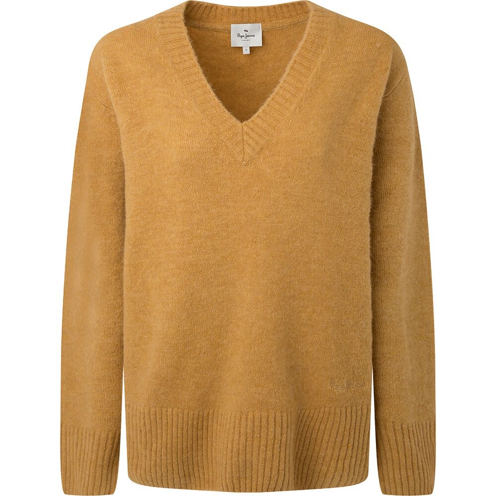 

Свитер Pepe Jeans Denisse V Neck, коричневый