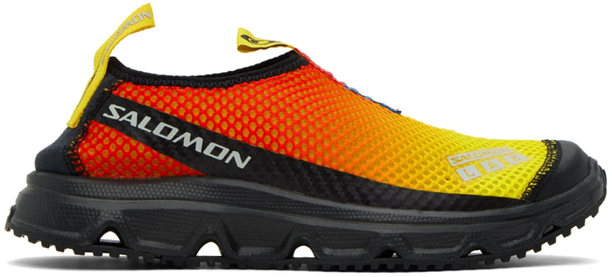 

Желтые и красные кроссовки Salomon Rx Moc 3.0