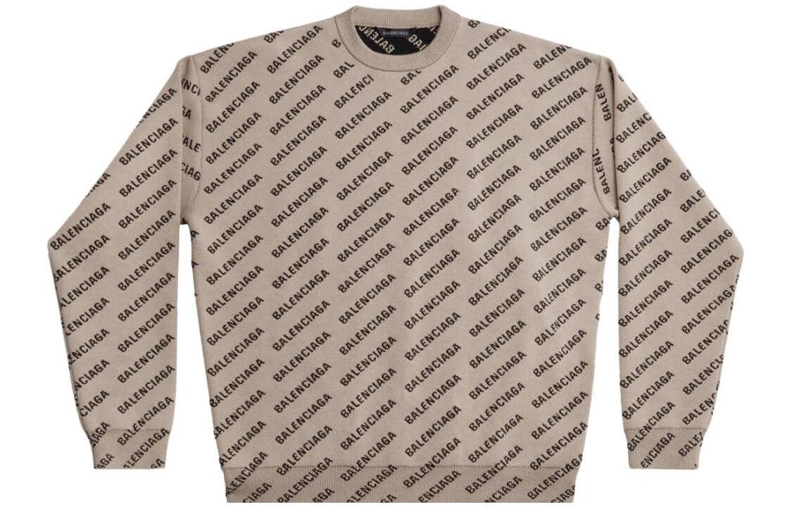 

Balenciaga Мужской Свитер, цвет Camel