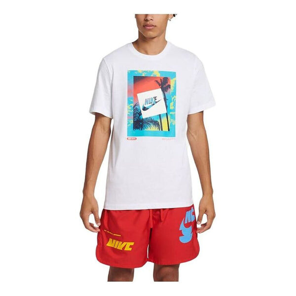 

Футболка Nike Sportswear Heatwave T-Shirt 'Photo White', белый