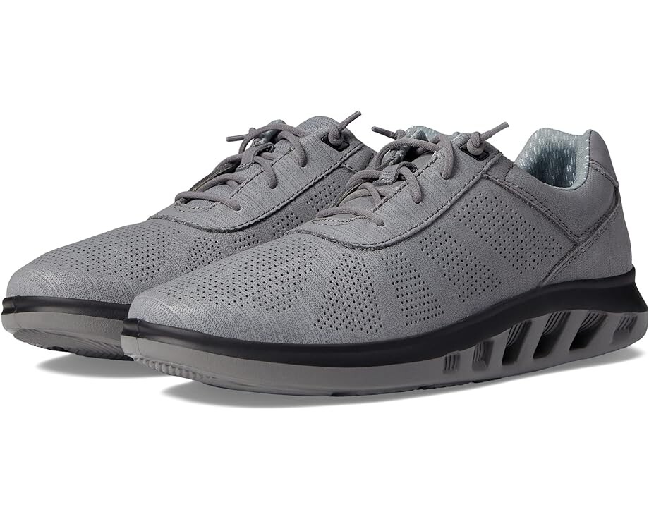 

Кроссовки Johnston & Murphy Amherst Knit U Throat, цвет Gray Full Grain