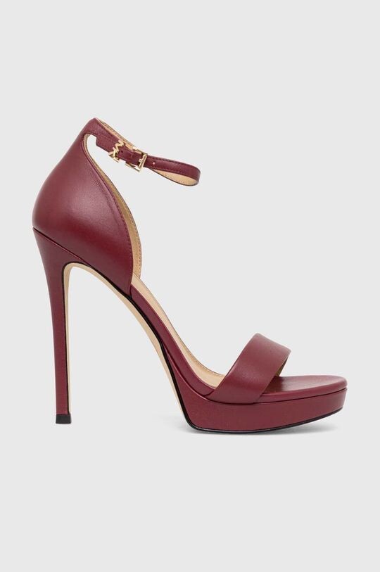 

Кожаные босоножки Jordyn MICHAEL Michael Kors, бордовый