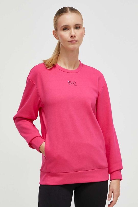 

Фуфайка EA7 Emporio Armani, розовый