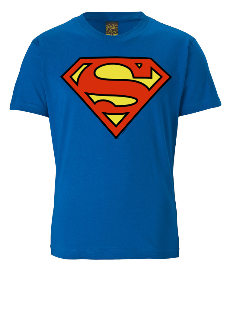 Футболка Logoshirt SUPERMAN LOGO, синий