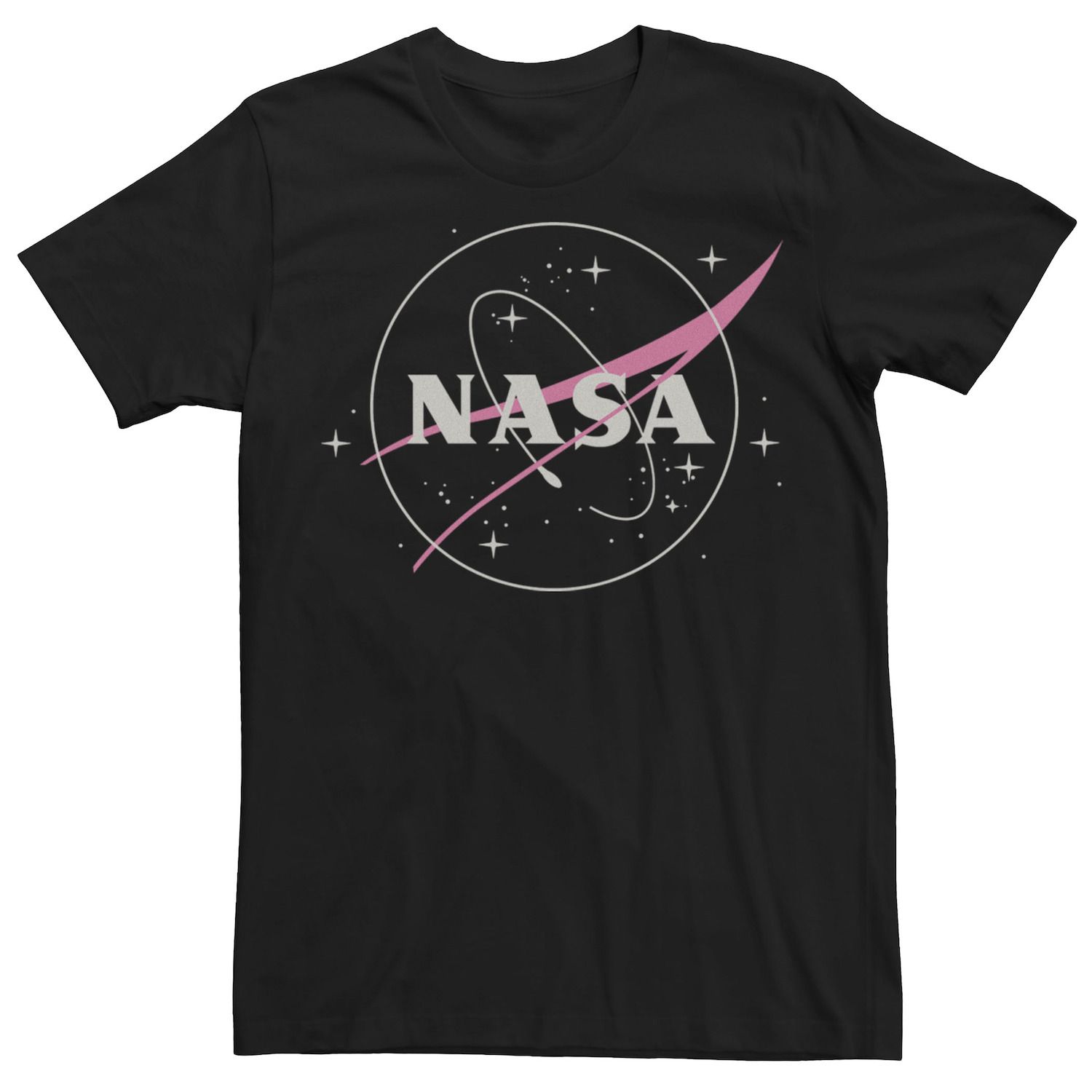 Мужская футболка с простым логотипом NASA Licensed Character