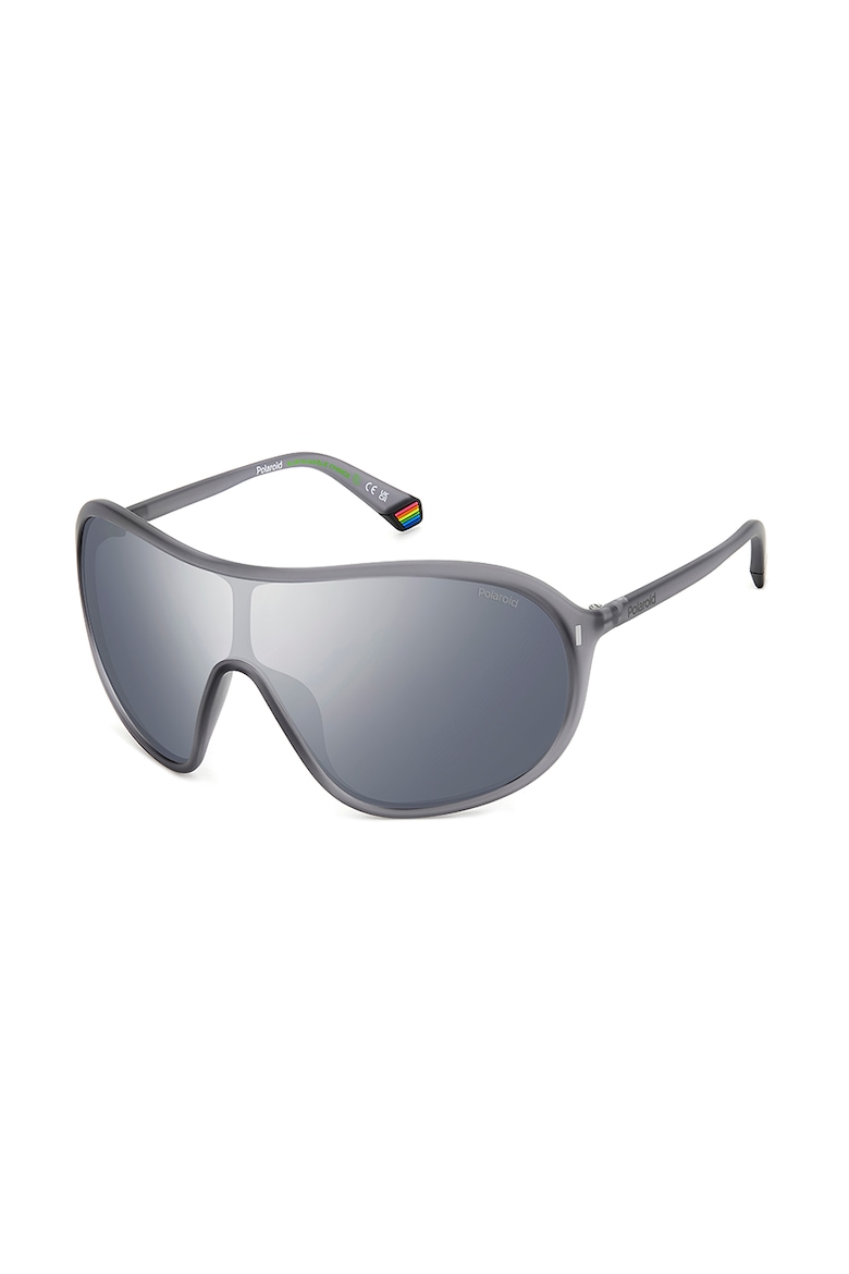 Солнцезащитные очки с щитком Polaroid, серый