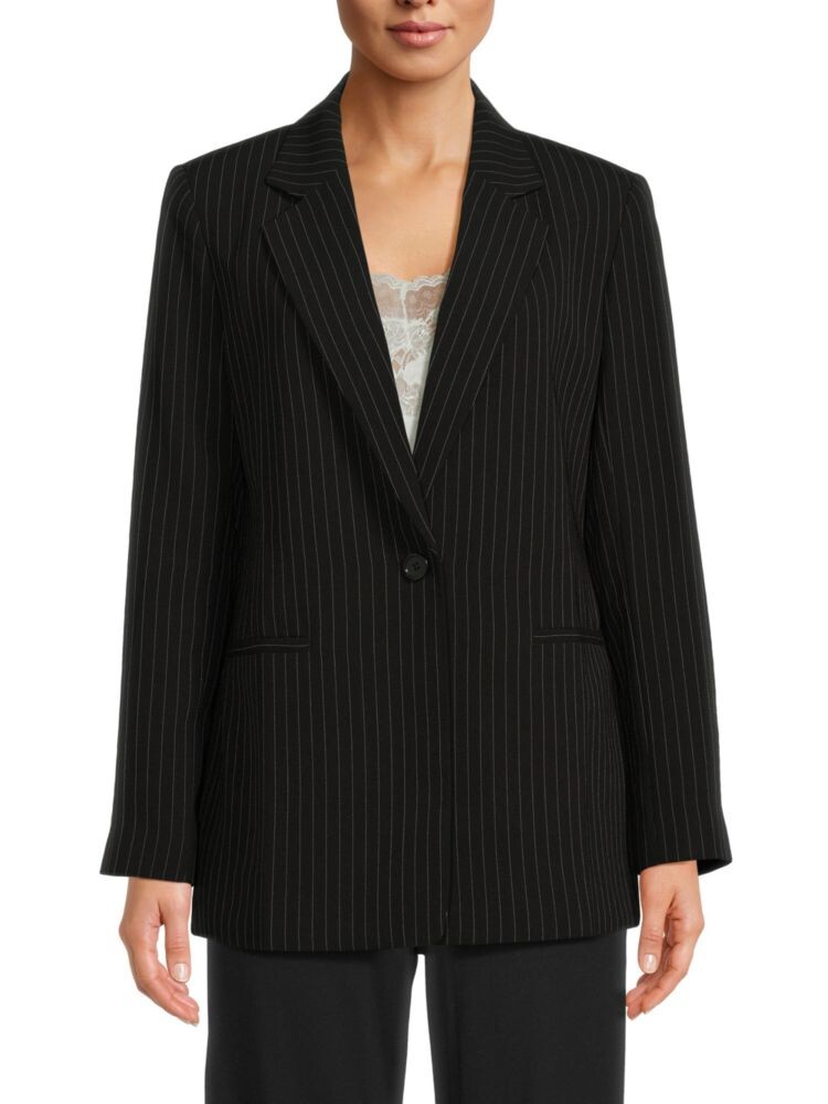 

Полосатый пиджак Dkny, цвет Black White
