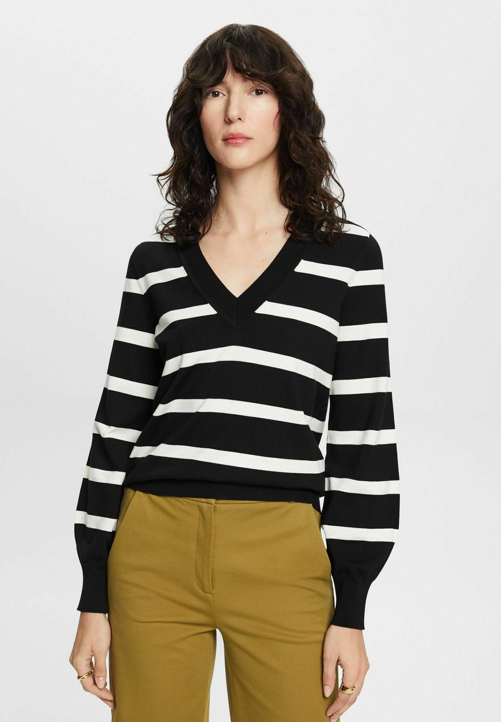 Вязаный свитер Esprit Collection, цвет new black вязаный свитер esprit collection цвет dusty beige
