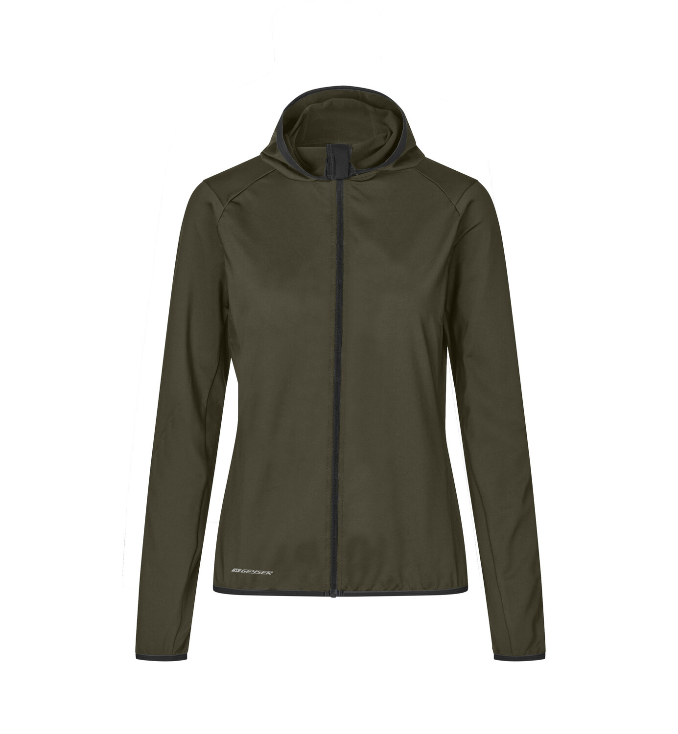 

Куртка софтшелл GEYSER stretch hoodie, оливковый