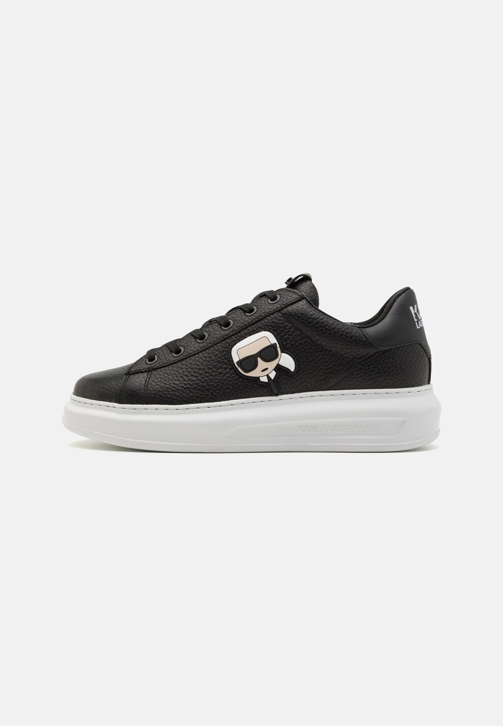 

Низкие кроссовки KAPRI MENS IKONIC TUMBLE LACE KARL LAGERFELD, черный